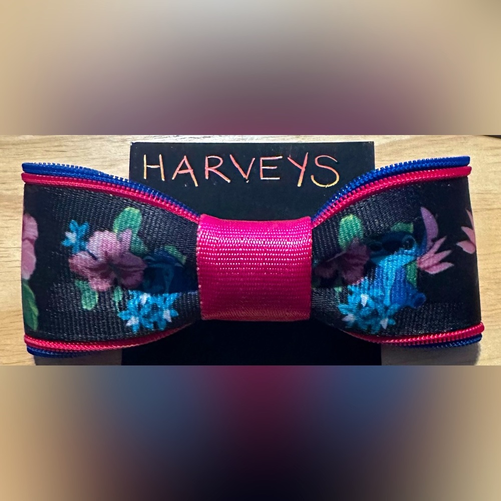Custom Handcrafted Stitch Bow made from Harveys Seatbelt